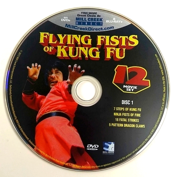 Flying Fists of Kung Fu 12 Movie Set, Over 17 Hours of KUNG FUN - Picture 7 of 14